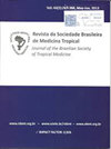 Revista da Sociedade Brasileira de Medicina Tropical雜志封面